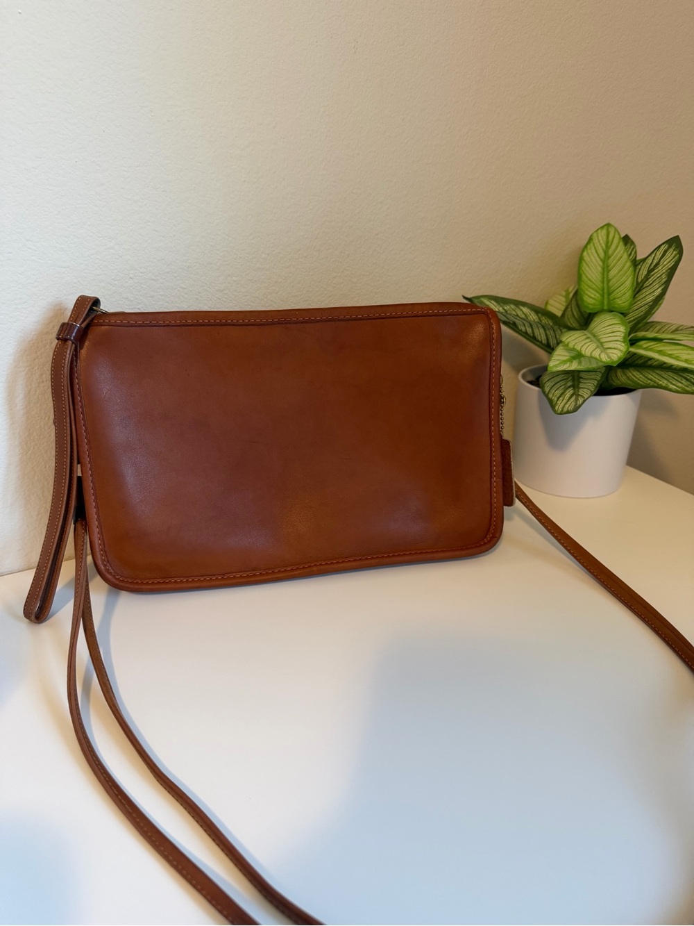 Vintage Coach Basic Bag Style 9455 British Tan